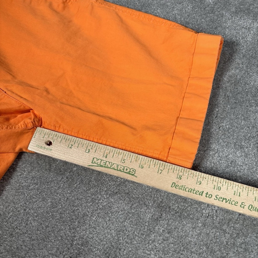 Boden Shorts Womens 8 Orange Richmond 8" Chino Stretch Mid Rise Cuffed - Picture 7 of 9
